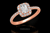 1.86Ct Emerald Cut Zirconia Diamond Anniversary Ring with Moissanite White Yellow Rose Gold